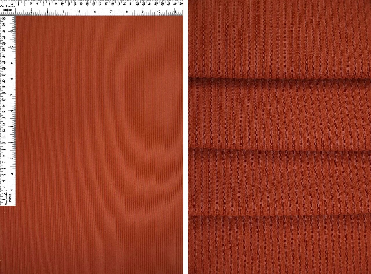 1 Yard Stretchy 4x2 Yummy Rib Fabric Polyester Spandex Knit 58/60″ Wide